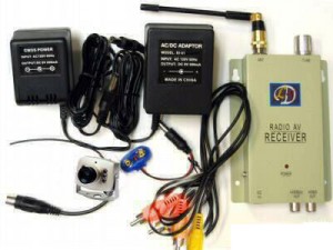 Attrezzatura da spia - microcamera