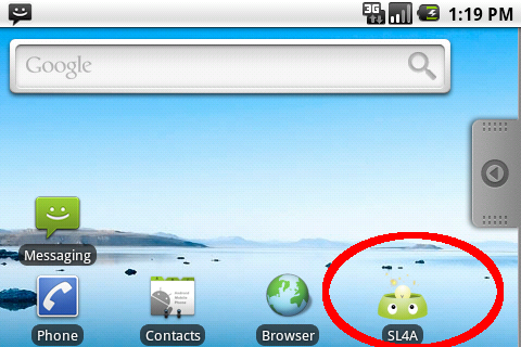 Realizzare applicazioni android con SL4A (Scripting Layer for Android)